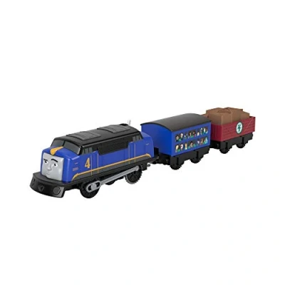 Imagen de Thomas &amp; Friends GHK78 and Fisher Price Trackmaster Gustavo