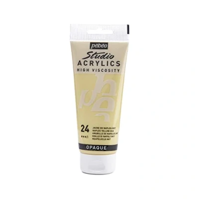 Imagen de Pébéo Acrílico Fine Studio Pintura acrílica Amarillo de Napoles Imitatión 100 ml