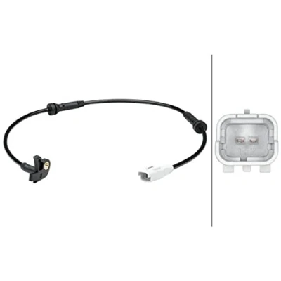 Imagen de HELLA 6PU 012 679 181 Sensor de ABS activo 2 CITROËN: C4 Picasso 1, Berlingo II, II Furgón