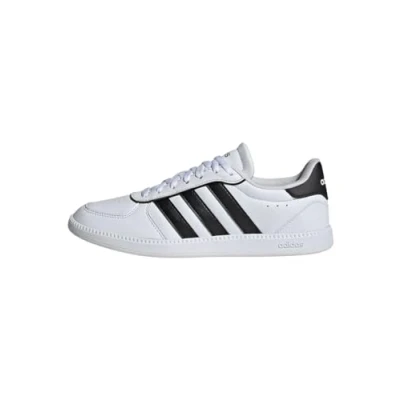 Imagen de adidas Women&#039;s Zapatilla Breaknet Sleek, Matte Silver/Core Black/Off White, 40