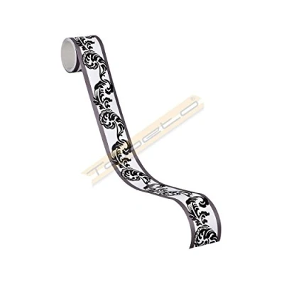 Imagen de A.S. Création cenefa autoadhesivo Stick Ups negro blanco 5,00 m x 0,05 904317