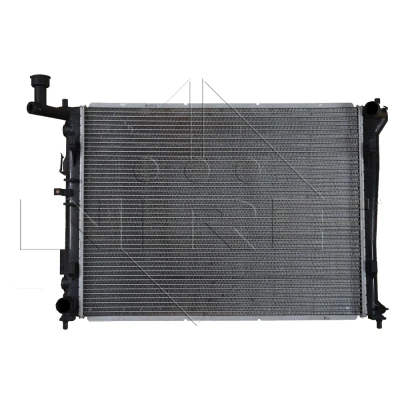 Imagen de NRF 53821 Radiador, refrigeración del motor Aluminio 600 455 17 con piezas de montaje Aletas soldadas HYUNDAI: i30 I Hatchback