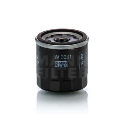 Imagen de MANN FILTER W 6031 Filtro de aceite 3/4 16 UNF enroscable TOYOTA: Corolla XII Familiar, Berlina, Yaris IV, LEXUS: UX