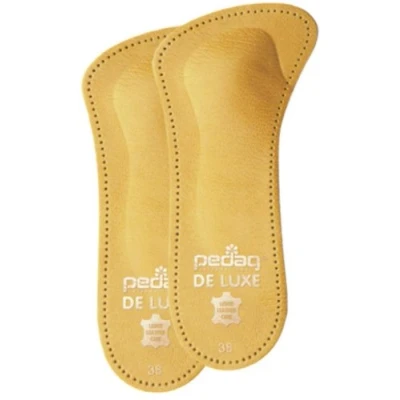 Imagen de Pedag De Luxe 3/4 Plantillas para Zapatos Cuera con Reducción y Soporte pie dedos abiertos Marrón, 38 EU