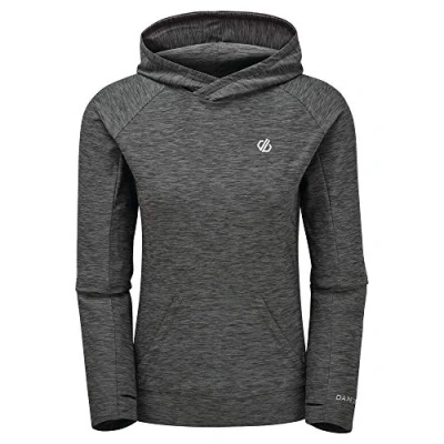 Imagen de Dare 2b Sprint City Sudadera Con Capucha, Tejido Ligero De Secado Rápido, Bolsillos Laterales, Aberturas Para Los Pulgares Knitwear, Mujer, Ebony Grey, 14