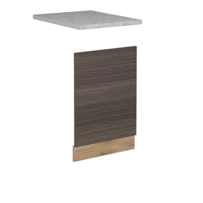 Imagen de Vicco Frontal para lavavajillas &quot;R Line&quot;, Gris noble, 45 cm , ET Mármol