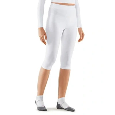Imagen de FALKE Maximum Warm 3/4 W TI hilo funcional secado rápido termo 1 pieza, Capa de base inferior Mujer, Blanco (White 2860), S