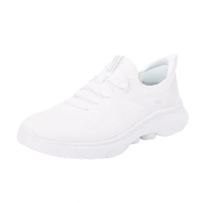 Imagen de Skechers Performance GO WALK 7 SLIP ON Zapatillas para caminar, Mujer, Talla: 36, White Tela