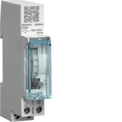 Imagen de Interruptor horario Hager EHN01116A 230V con reserva