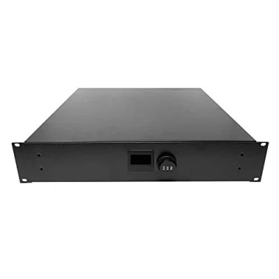 Imagen de Infitronic INRS212A Cajón de aluminio 2U para rack 19 pulgadas con cerradura combinación numérica, paso aire