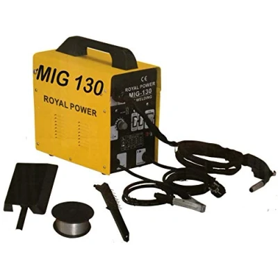 Imagen de SOLDADOR HILO CONTINUO SIN GAS MIG 130 A 230V ROYAL POWER
