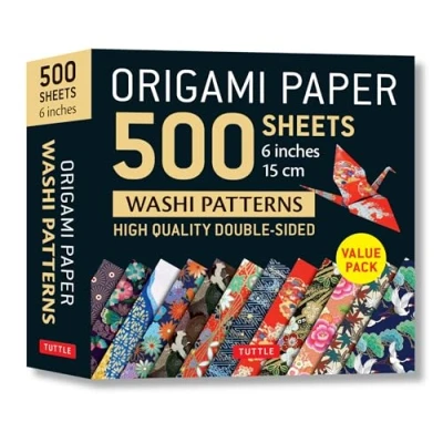 Imagen de Origami Paper 500 Sheets Japanese Washi Patterns 6 (15 Cm)