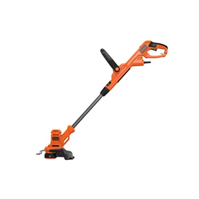 Imagen de BLACK+DECKER BESTA525 QS Cortabordes eléctrico 450 W, Desbrozadora, 25 cm de ancho corte, E Drive, alargador hilo automático AFS, cambio sin herramientas corte césped a bordes
