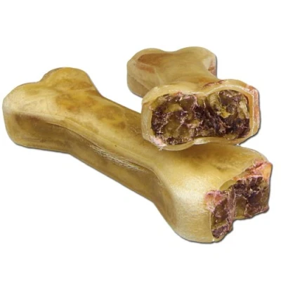 Imagen de Trixie Chewing Bone with Tripe Filling for Dogs Hueso rell.Tripa, Piel Natural, Neutro, 170 g