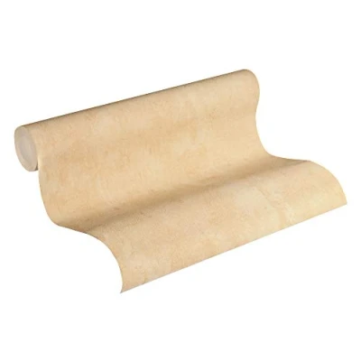 Imagen de A.S. Création Papel pintado Liso Blooming tejido no 10.05 m x 0.53 Naranja Fabricado en Alemania 224071 2240 71