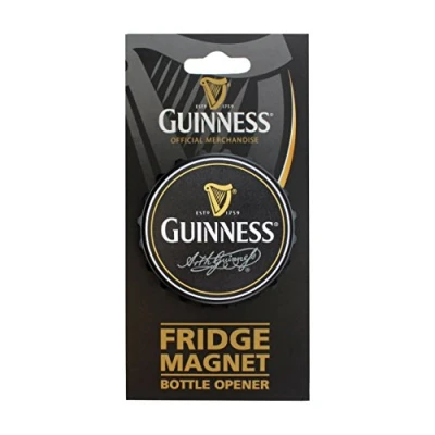 Imagen de Imán para nevera en forma de tapón botella/abridor botellas Guinness (SG)