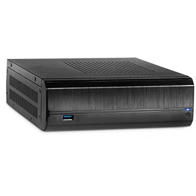 Imagen de Inter Tech JX 500 carcasa de ordenador Escritorio Negro Caja (Escritorio, PC, ITX, Negro, 4,5 cm, CE, RoHS)