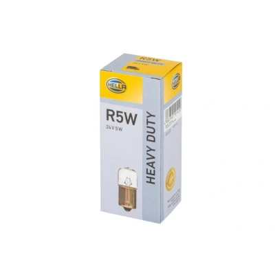 Imagen de HELLA 8GA 002 071 361 Lámpara 24 5 R5W Halógena delante y detrás