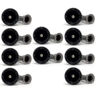 Imagen de Suinga 10 x Tobera para difusores de riego. Alcance 4,60 Metros. Ángulo riego Regulable 0 a 360º. Rosca Compatible con Hunter, Rain Bird, Signature, Negro