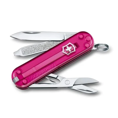 Imagen de Victorinox, Classic SD, Navaja Multiuso Suiza, Cuchillo bolsillo, Regalo, 7 Funciones, Hoja pequeña, Lima de uñas