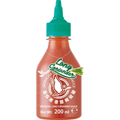 Imagen de Flying Goose Salsa de Chile Sriracha, Long Coriander 225 g / 200 ml Lot 4