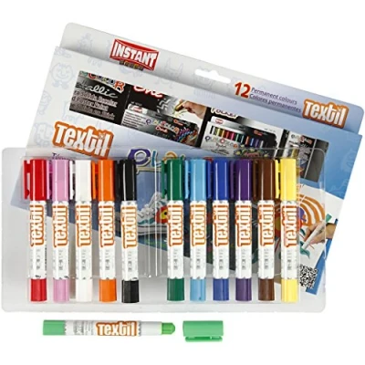 Imagen de Playcolor Textil pocket Pintura Para Ropa 6 colores surtidos 10561