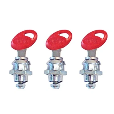 Imagen de Shad 200062R Juego 3 Bombines para Baúles Sh42 Sh43, Plata