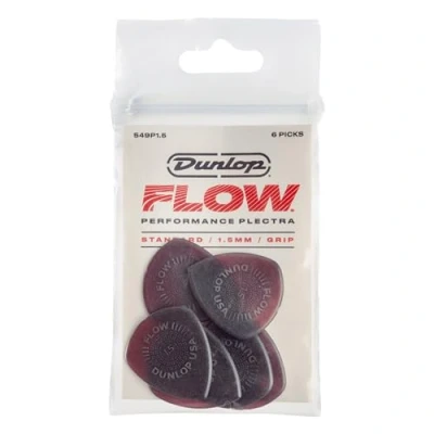 Imagen de JIM DUNLOP Púas Flow Standard Grip 1,50mm Saco de 6