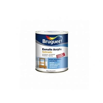 Imagen de Bruguer Acrylic Multisuperficie Esmalte al agua Satinado Fucsia 750 ml
