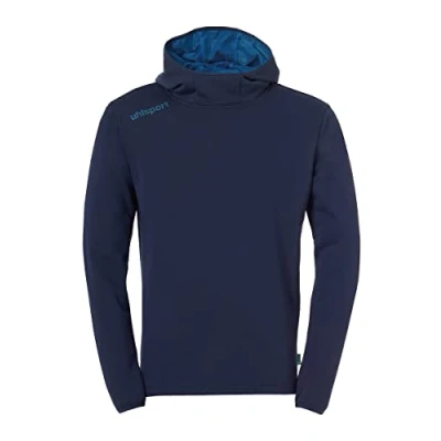 Imagen de Uhlsport Essential Hoodie Sudadera con Capucha para Hombre algodón/poliéster Reciclado Marino Tamaño 152