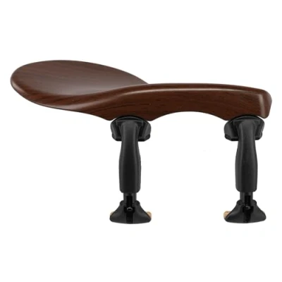Imagen de Wittner mentonera Zuerich, lateral Viola, plástico de alta tecnología, regulable en altura, inclinación seleccionable, con destornillador, color palo rosa, 259131P, Made in Germany