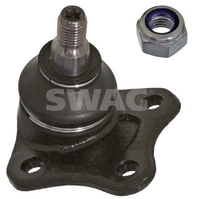 Imagen de SWAG 32 78 0019 Rótula de suspensión Eje delantero, derecha, debajo con tuerca autofijadora 15 para brazo oscilante transversal SEAT: Leon I Hatchback