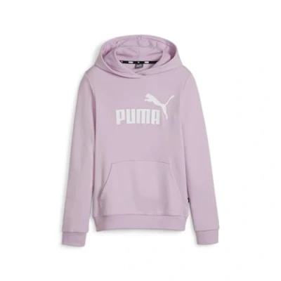 Imagen de Puma Essentials LOGO Youth Flicka Jersey con capucha para niños, Talla: 6a, Grape mist