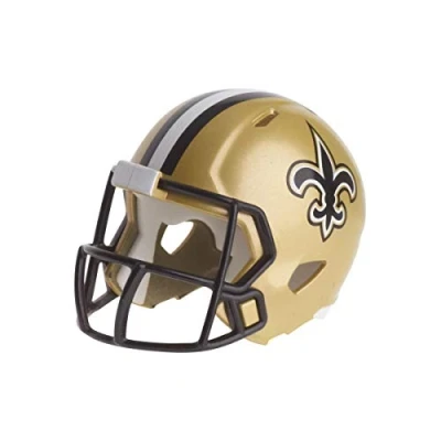 Imagen de Riddell New Orleans Saints Casco Pocket Pro Speed Style, Unisex, Colores del Equipo, Talla única