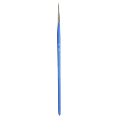 Imagen de Princeton Artist Brush Select Sintético Mango Trazador Corto Nº, Azul, Short Liner 10/0