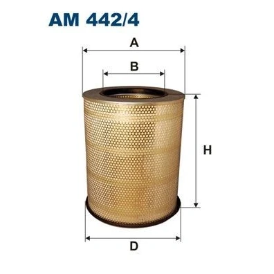 Imagen de FILTRON AM 442/4 Filtro de aire 411 331 Cartucho filtrante VOLVO: FM, FH II, 12