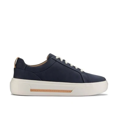 Imagen de Clarks Hollyhock Walk, Zapatillas Mujer, Navy Nubuck, 38 EU