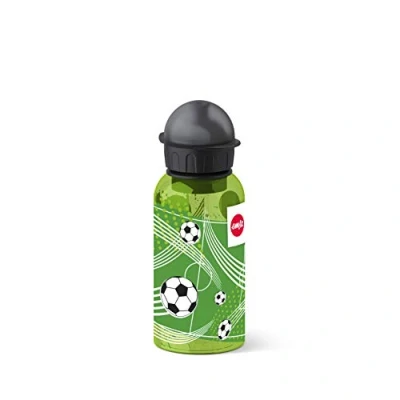 Imagen de Emsa 381173 Kids Botella de Agua (0,4 L), diseño Fuáball, Tritan, fútbol, 400 ml