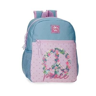Imagen de Roll Road Peace Mochila Multicolor 27x33x11 cms Poliéster 9,8L
