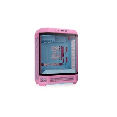 Imagen de Thermaltake The Tower 600 Mid Chasis Conector Hidden Bubble Pink