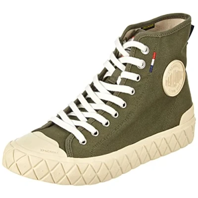 Imagen de Palladium Palla Ace Cvs Mid, Sneaker Boots Unisex adulto, Verde, 47 EU