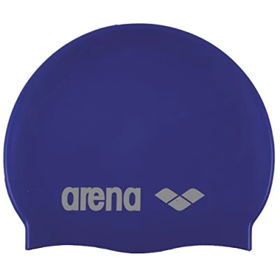Imagen de Arena Classic Silicone Gorro de Natación Unisex, para Mujeres y Hombres, con Borde Reforzado, Suave Resistente