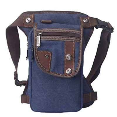 Imagen de Bolsa de Deporte al Aire Libre para Hombre y Mujer Multiusos Muslos Viaje, Camping, equitación, Ciclismo, Pesca, Caza, Senderismo, Azul Profundo, Talla única, 11azul Taille Unique