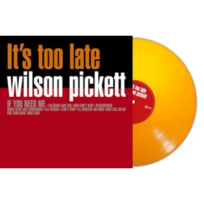 Imagen de IT&#039;S TOO LATE (ORANGE VINYL) LP [Vinilo]