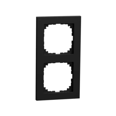 Imagen de Merten Marco M Pure, hecho de material reciclado Ocean Plastic, 2 capas, negro mate, IP20, IK03, MEG4030 3603