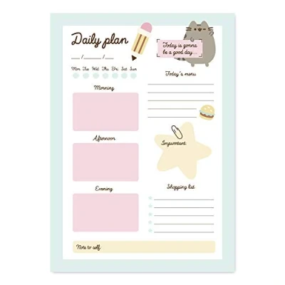 Imagen de Grupo Erik Bloc de notas escritorio Pusheen Foodie collection A5 Material escolar y Papeleria oficina Producto con licencia oficial
