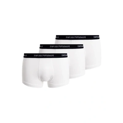 Imagen de Emporio Armani Stretch Trunk 3 PACK Culotte, Hombre, Talla: XXL, White