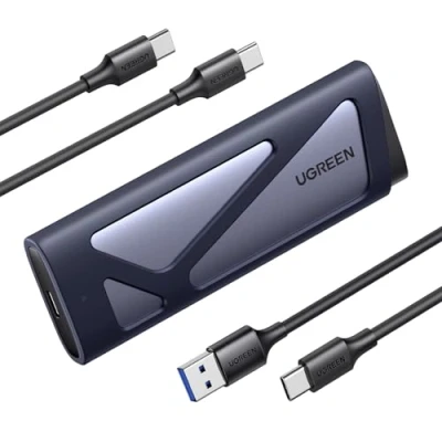 Imagen de UGREEN Carcasa SSD M.2, NVME&amp;SATA M.2 USB 3.2 Gen 2 10 Gbps, Custodia NVME per M Key e B&amp;M Key, Compatibile con 970 EVO Plus, 760P altro