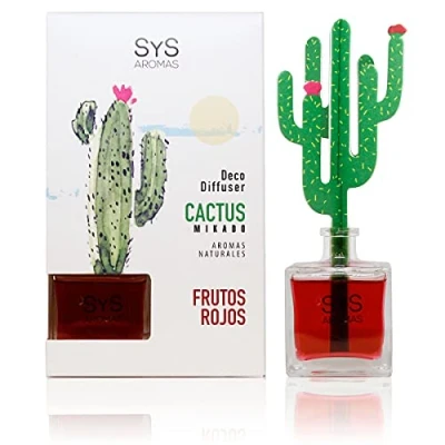 Imagen de Ambientador Difusor Cactus Frutos Rojos 90ml SYS Aromas