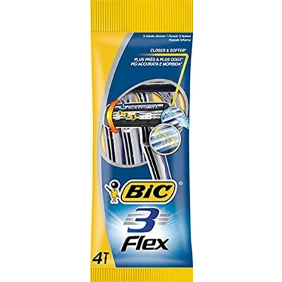Imagen de Bic Flex 3 Maquinilla de afeitar desechables 4 unidades